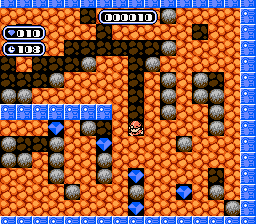 Boulder Dash gameplay screenshot